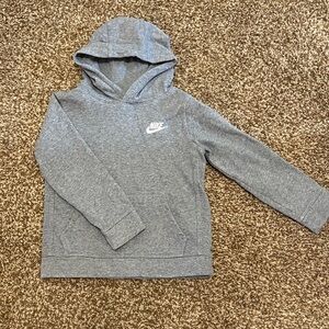 Nike Kids Heather Gray Hoodie